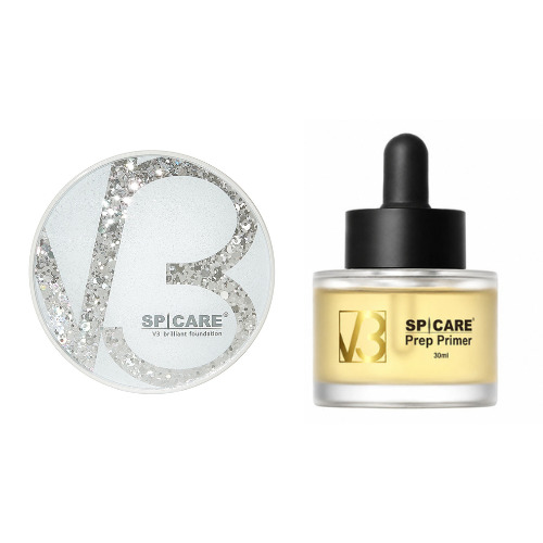 【数量限定スタッフ販売セール】SPICARE（スピケア） V3 ブリリアントファンデーション+プレッププライマー（店）